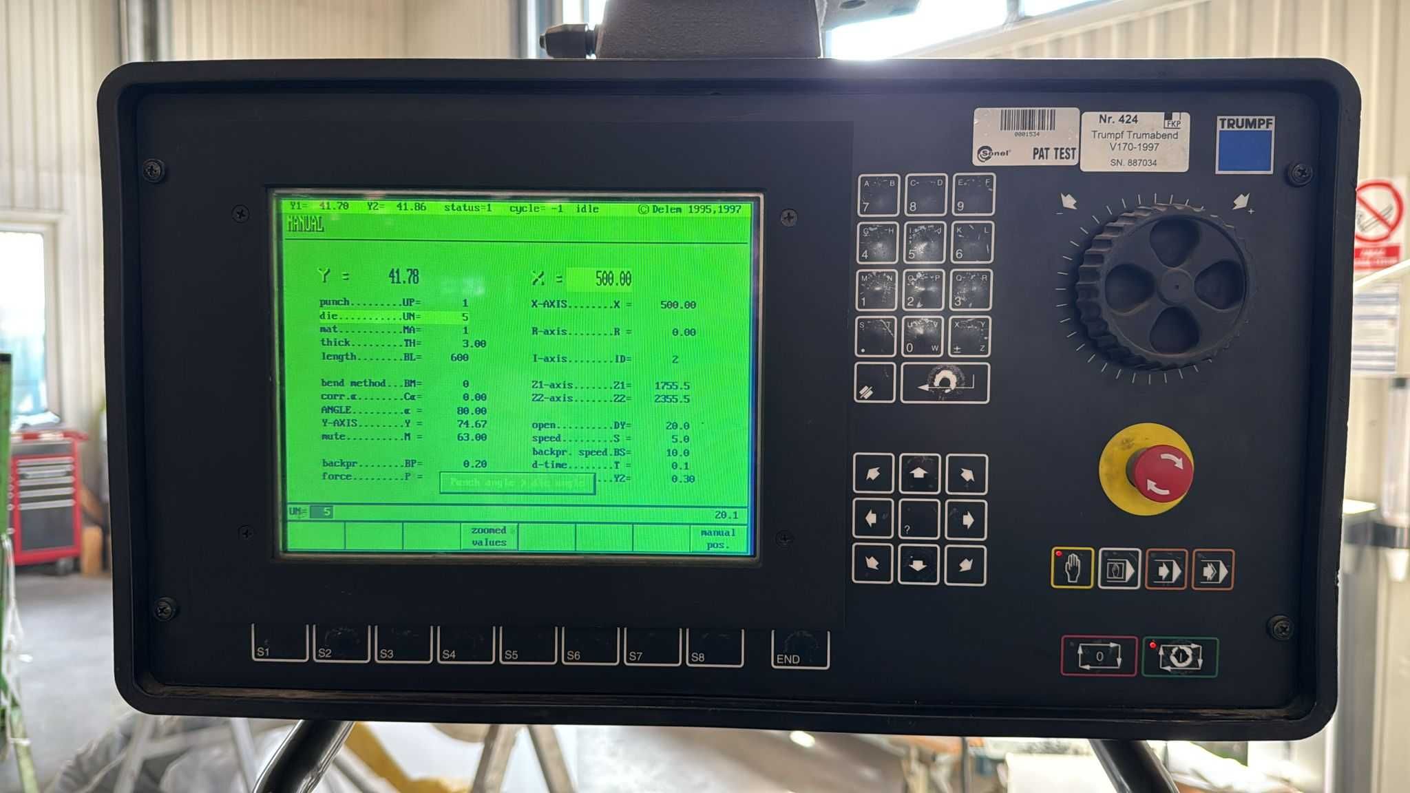 Giętarka Trumpf Trumabend V170