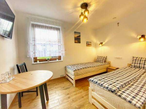 Pokoje z łazienkami 2-3 osobowe, od 65zł, duży monitorowany parking