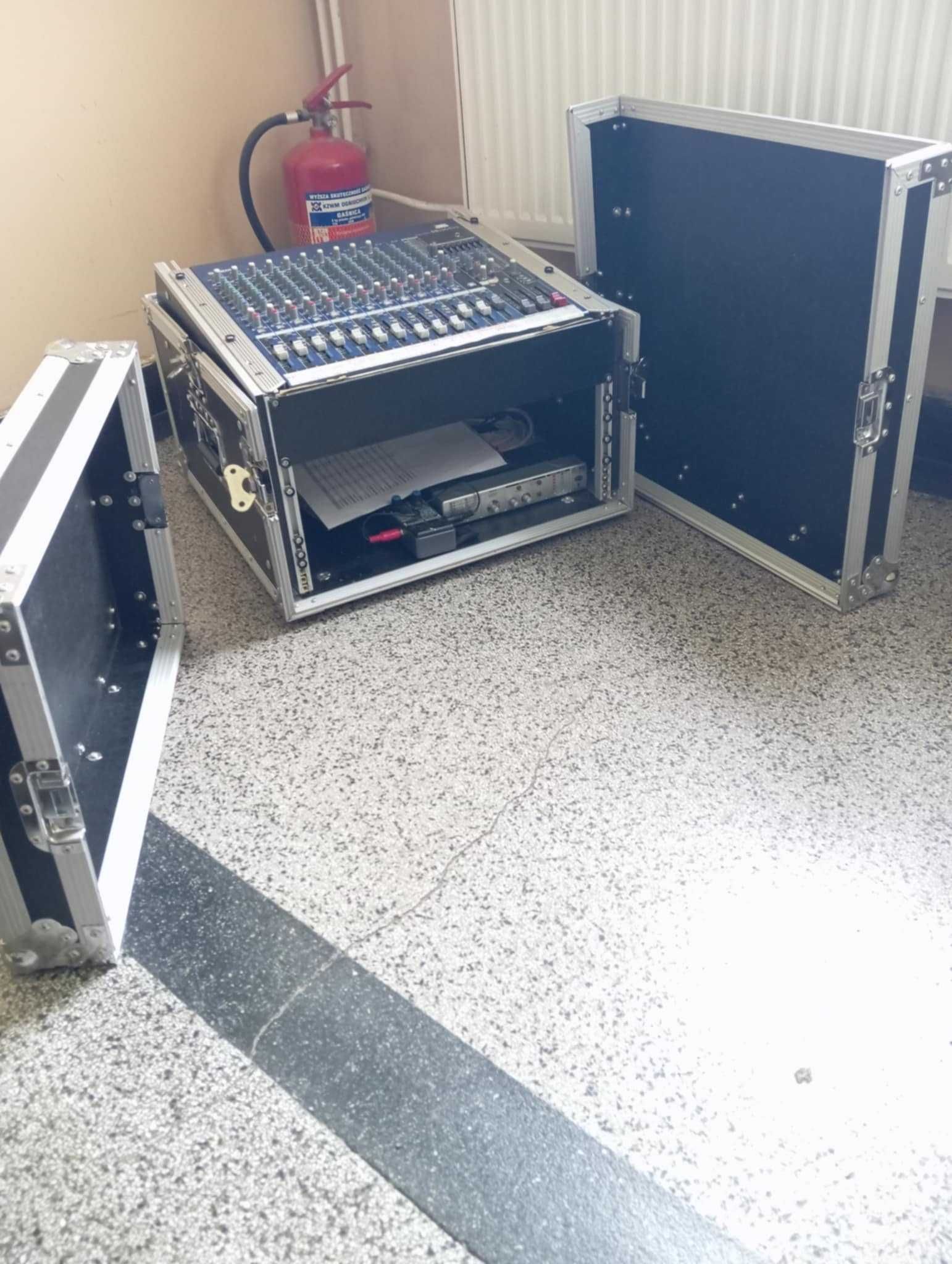 Case Skrzynia rack  na sprzęt efekty mikser, wzmacniacz