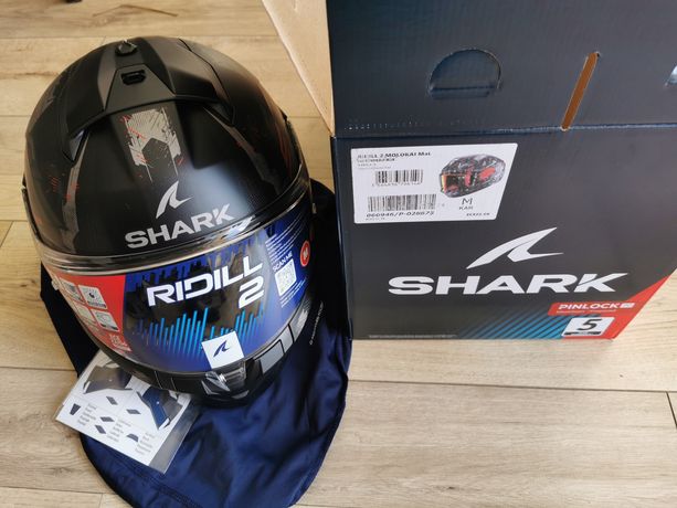 SHARK RIDILL 2 MOLOKAI kask motocyklowy rozmiar M blenda