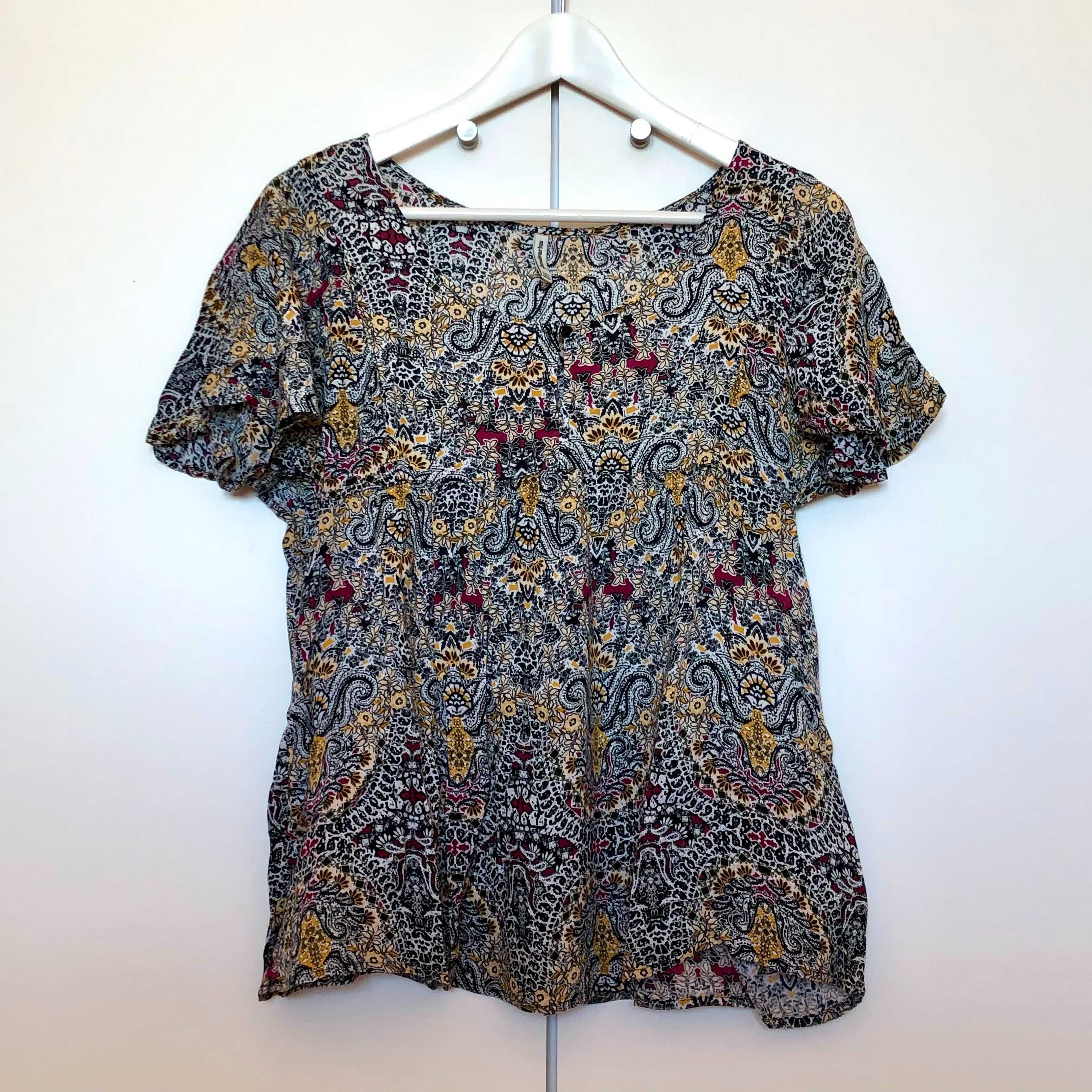 Blusa com padrão Stradivarius S