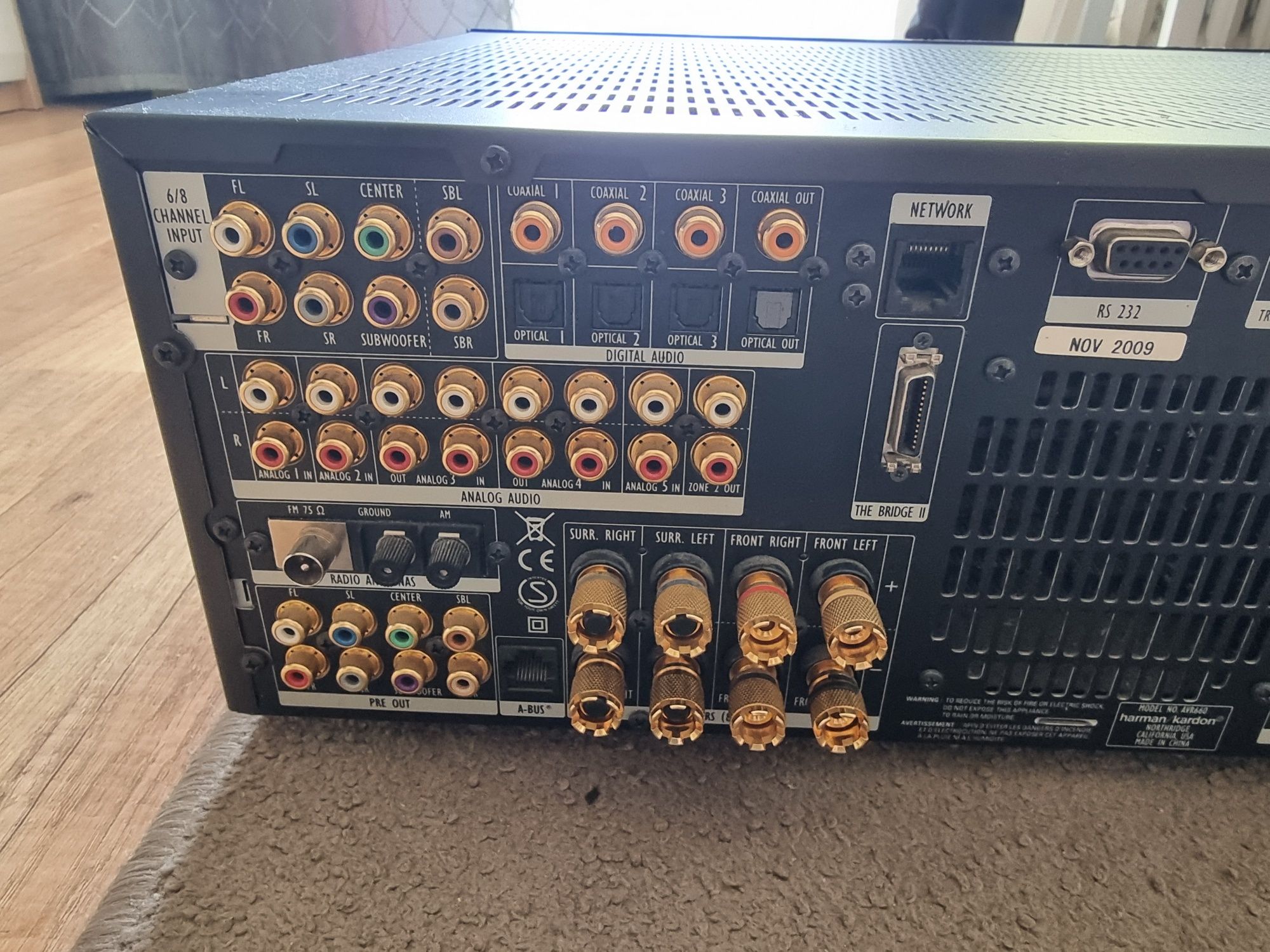 Amplituner Harman kardon avr 660 hi end pilot