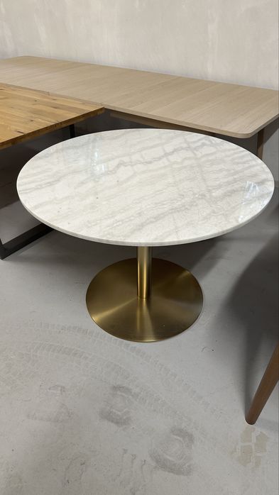 Stół okrągły marmur 105cm