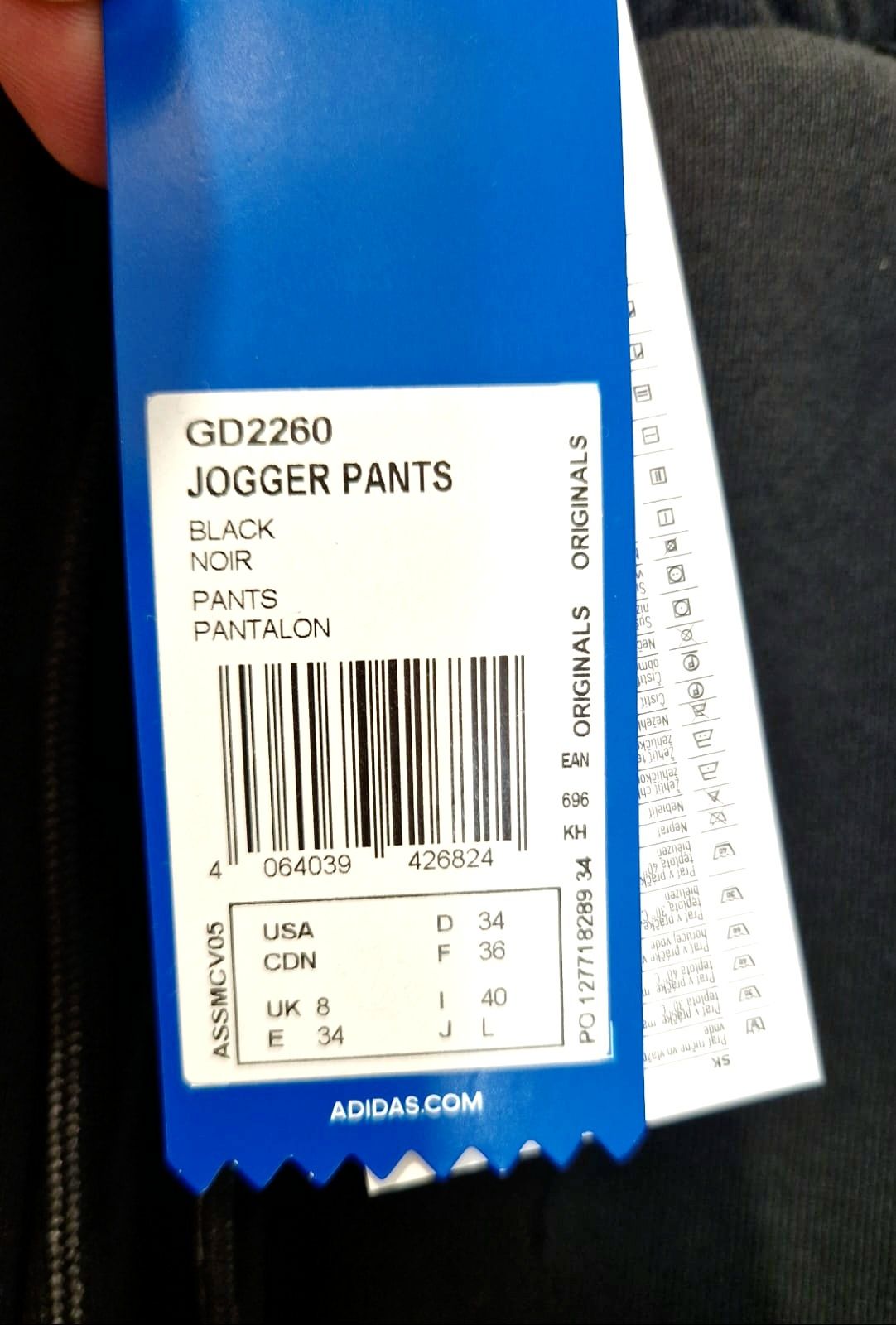Damskie spodnie dresowe Adidas Jogger Pants Regular Fit roz. 34/XS