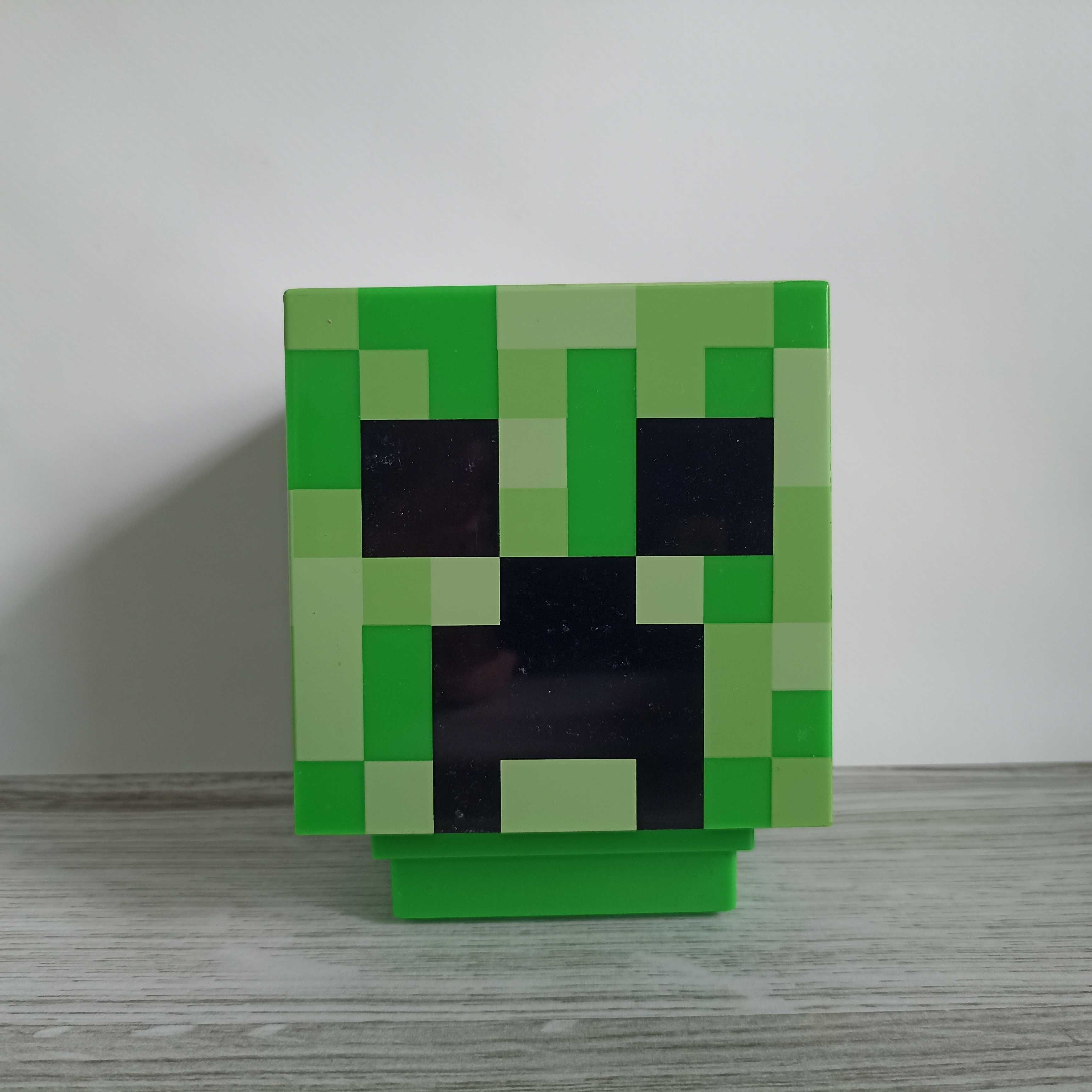 Нічник Крипер Майнкрафт Minecraft LED на батарейках 1.5V ААА та юсб