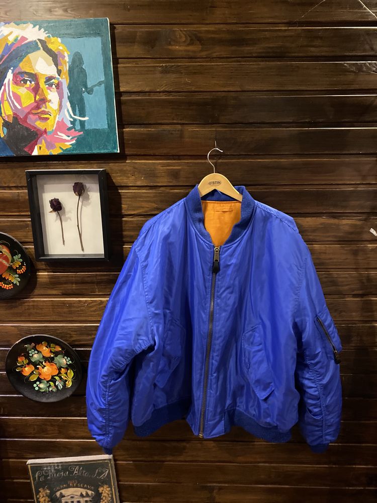 USAir MA-1 Flight Jacket Reversible Alpha Ind