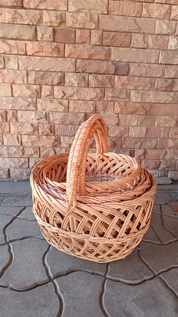 Кошики ручної роботи/кошики з лози/корзини