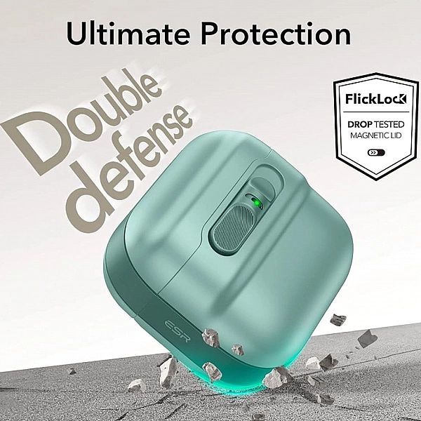 Esr Pulse Halolock Magsafe Apple Airpods 4 Green