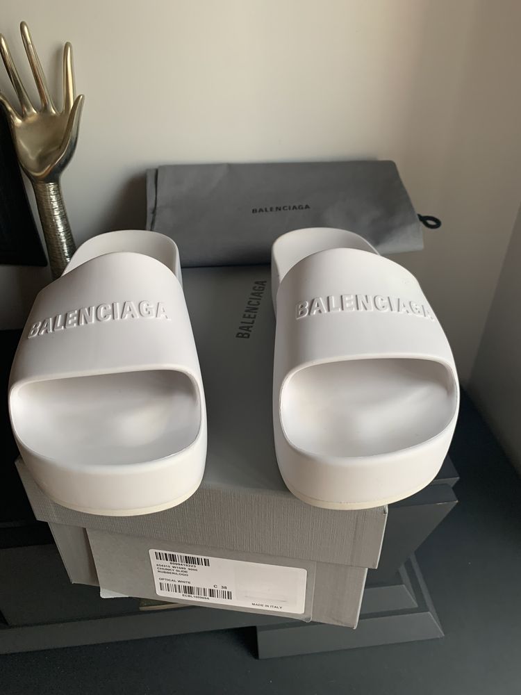 Sandálias Balenciaga Chunky Slide