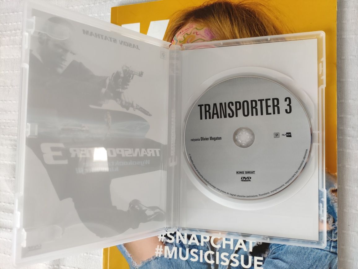 Film DVD Transporter 3 Jason Statham jak nowy okazja O.Megaton