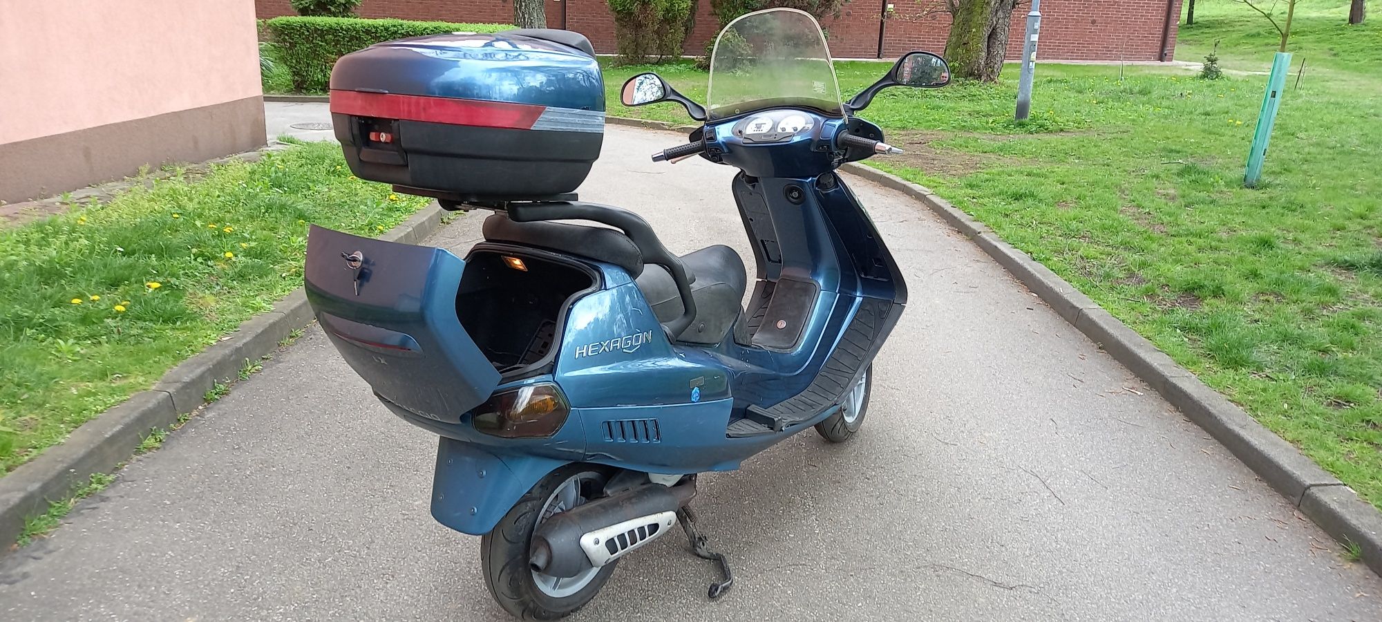 Piaggio Hexagon 125 LX 2T kat B A1 sprowadzony zamiana