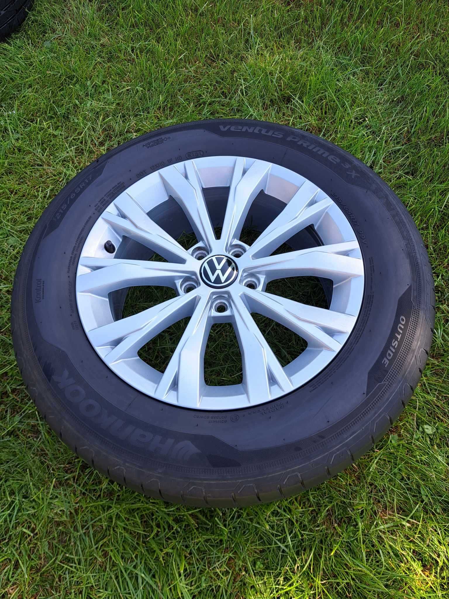 Oryginalne KOŁA VW TIGUAN * 5X112 * ET40 * 7Jx17H2 * Stan BDB * Felgi