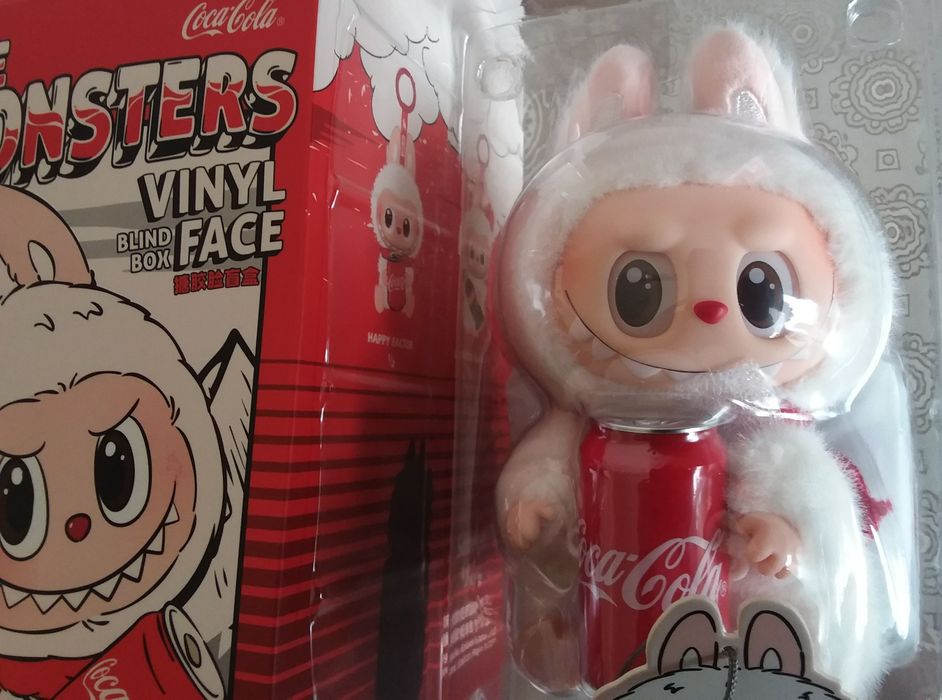 Кока Кола Лабубу оригинал эксклюзив Поп Март Labubu Cola Pop Mart