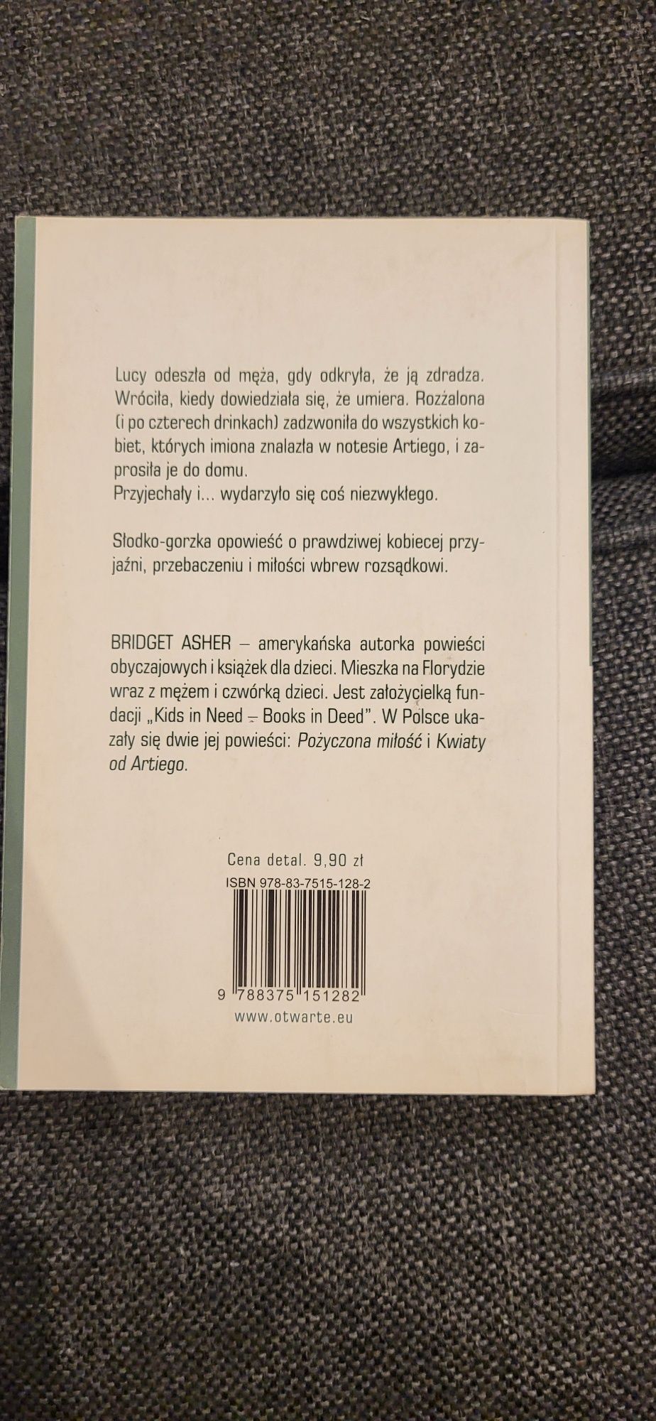 Książka Kwiaty od Artiego Bridget Asher