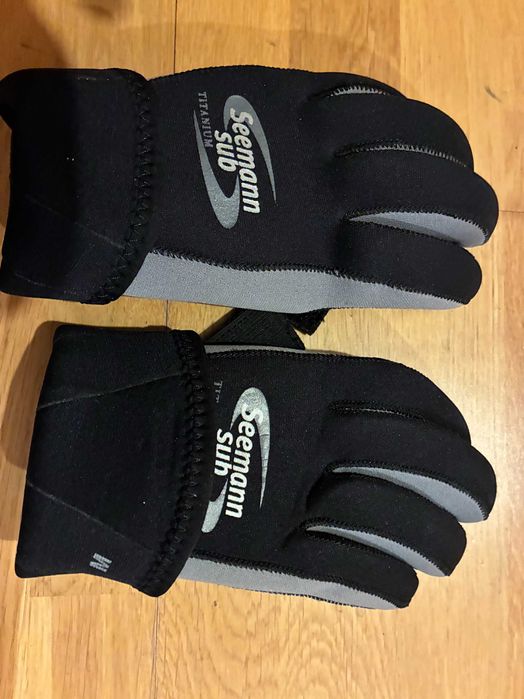 Rękawice nurkowe damskie Seemann Sub; na rzep, rozmiar M; 3mm