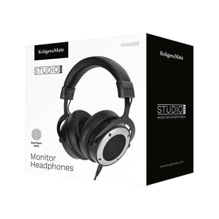 Słuchawki Nauszne Studyjne Kruger&Matz, Model Studio Pro