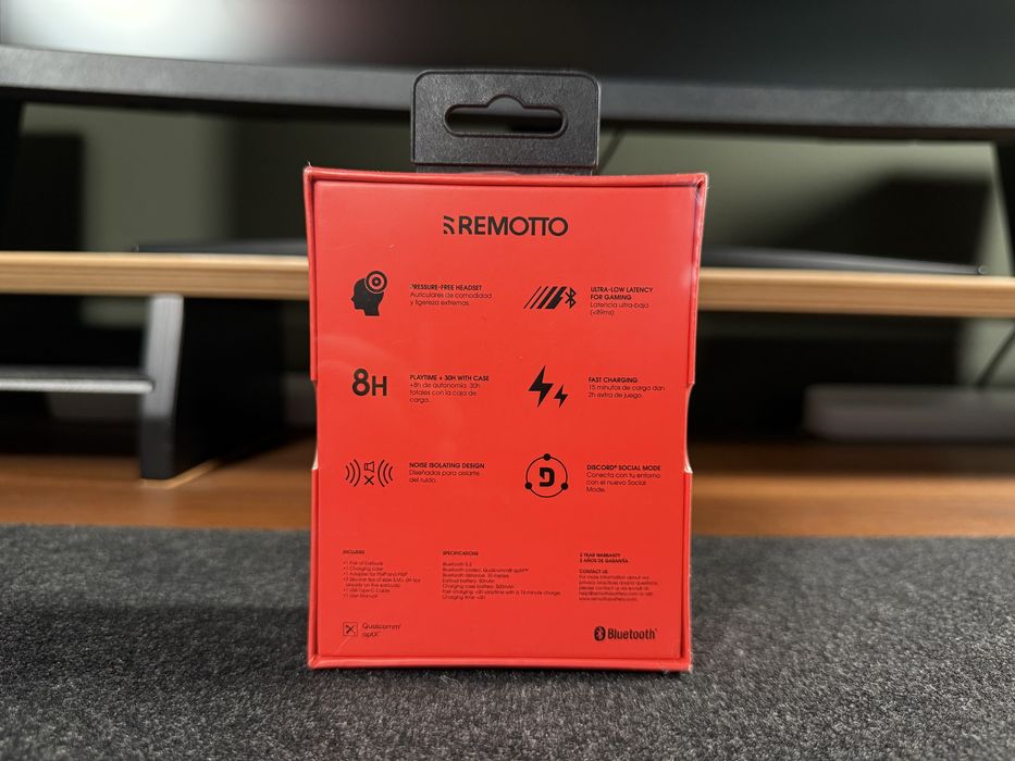 Remotto duos fones nintendo switch