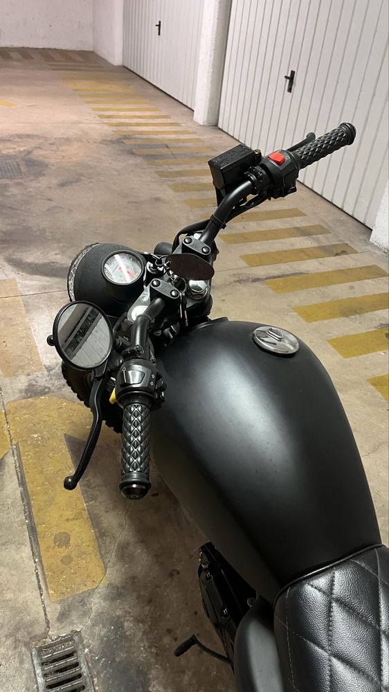 Mota Mutt Fat sabbath 125cc 14k km - Garagem