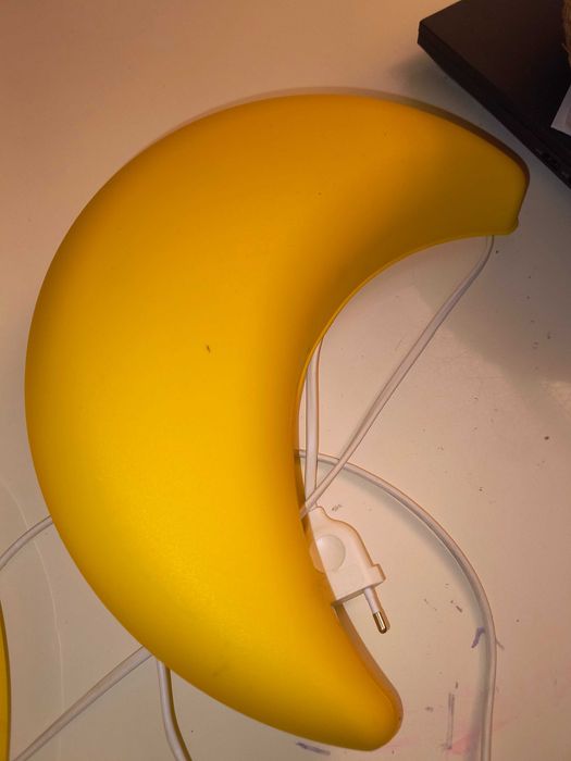 Lampa sufitowa plus lampka nad łóżko Ikea dziecięcia