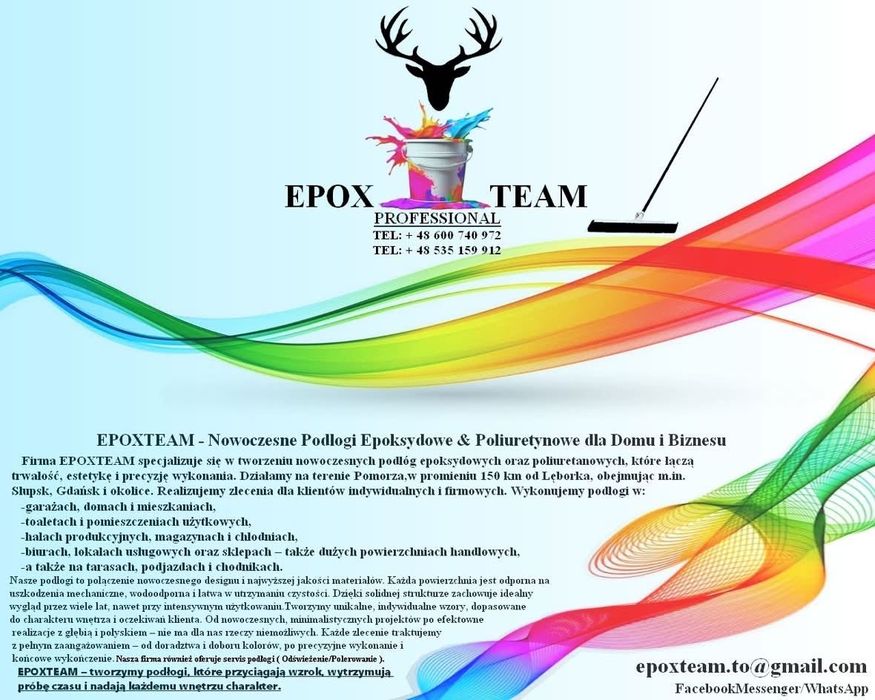 Posadzki żywiczne epoksydowe i poliuretanowe dla domu i biznesu!!!