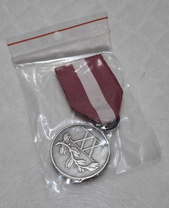Medal, XX lecie, za długoletnią służbę, 35mm (Kolekcje, odznaczenia)