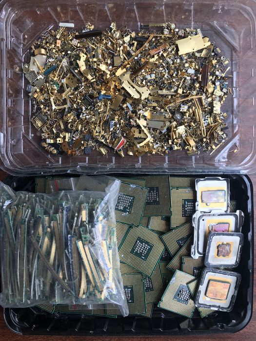 Лігатура з позолотою, ламєлі