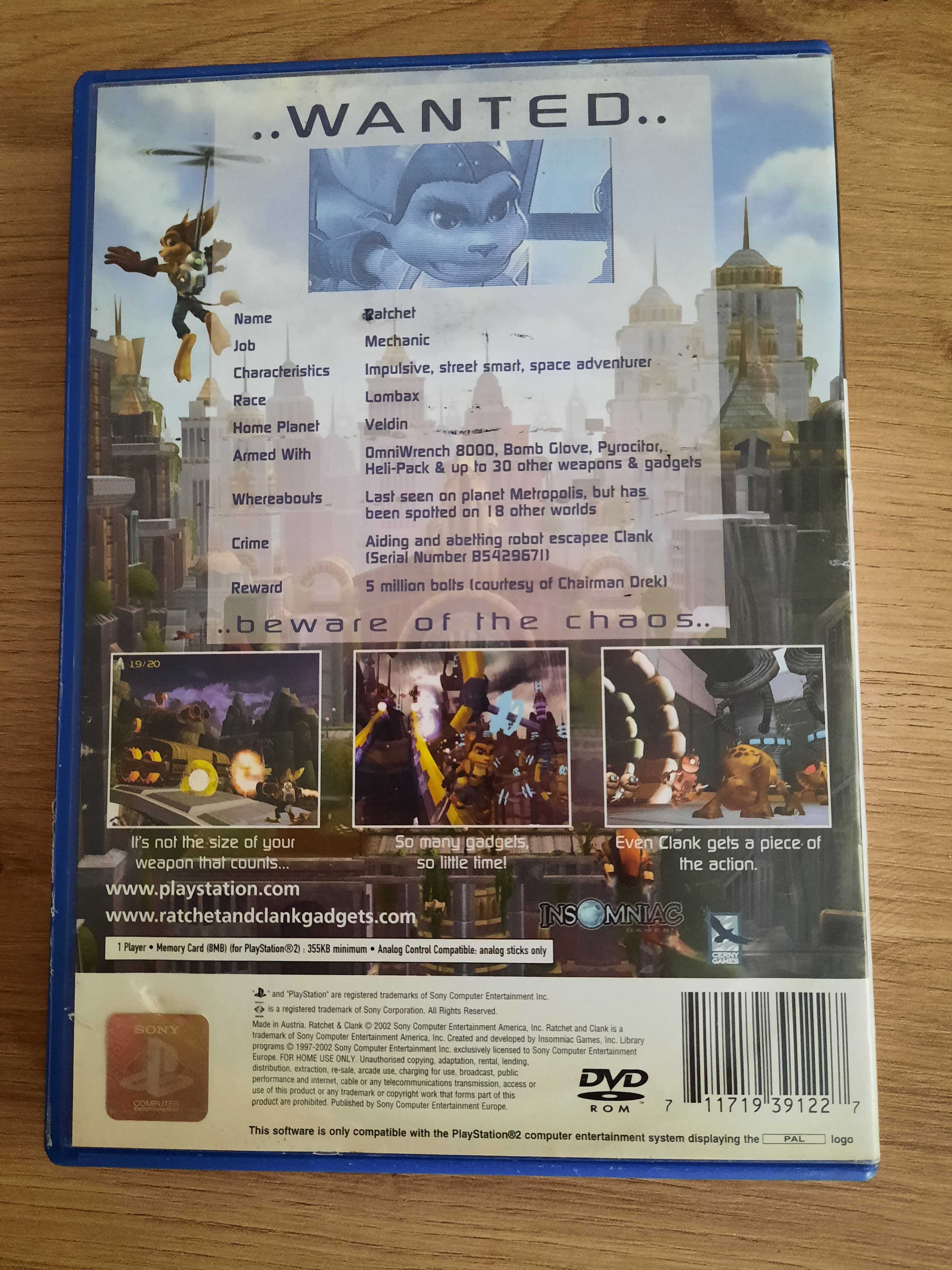 Ratchet & Clank PS2