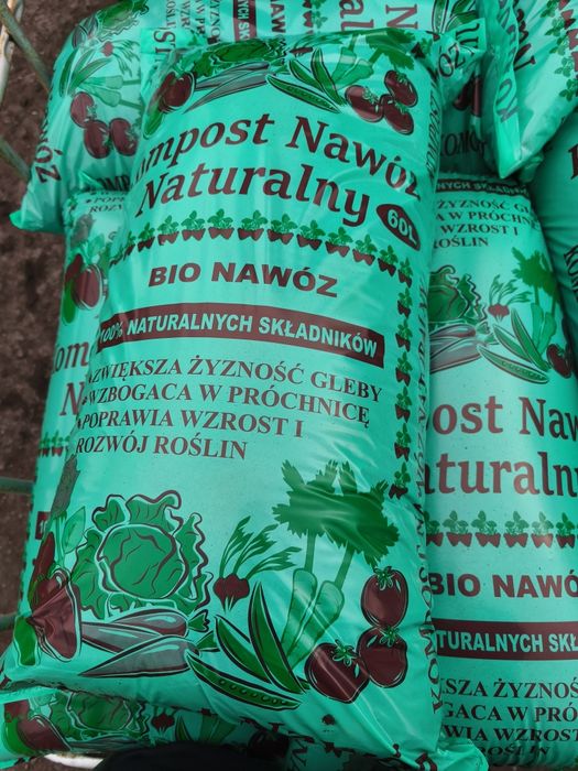 Kompost naturalny Bio nawóz 60l