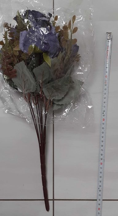 Róże kwiaty sztuczne bukiet