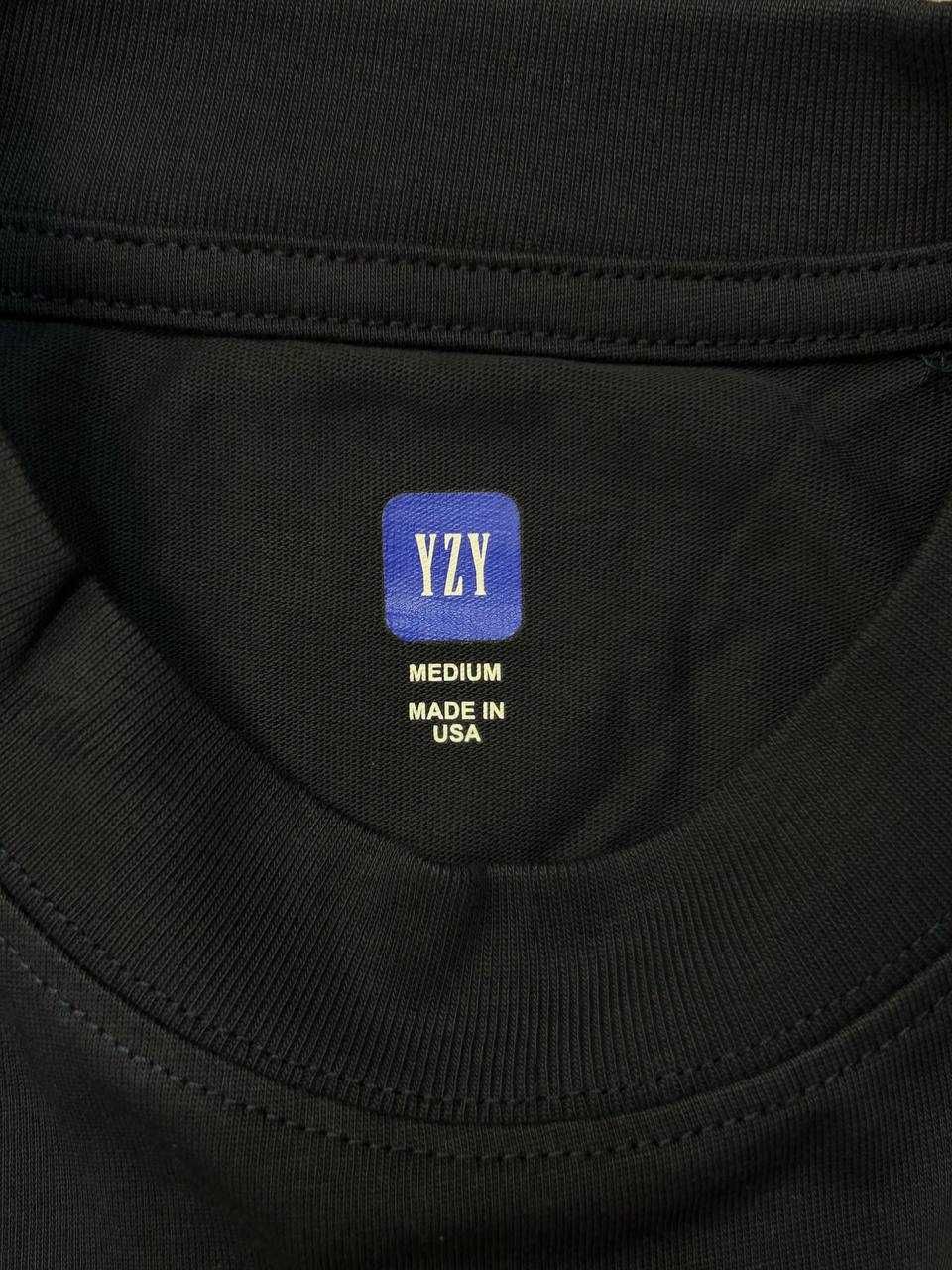 Футболка синя Yeezy GAP BALENCIAGA YZY футболка синяя  S M L