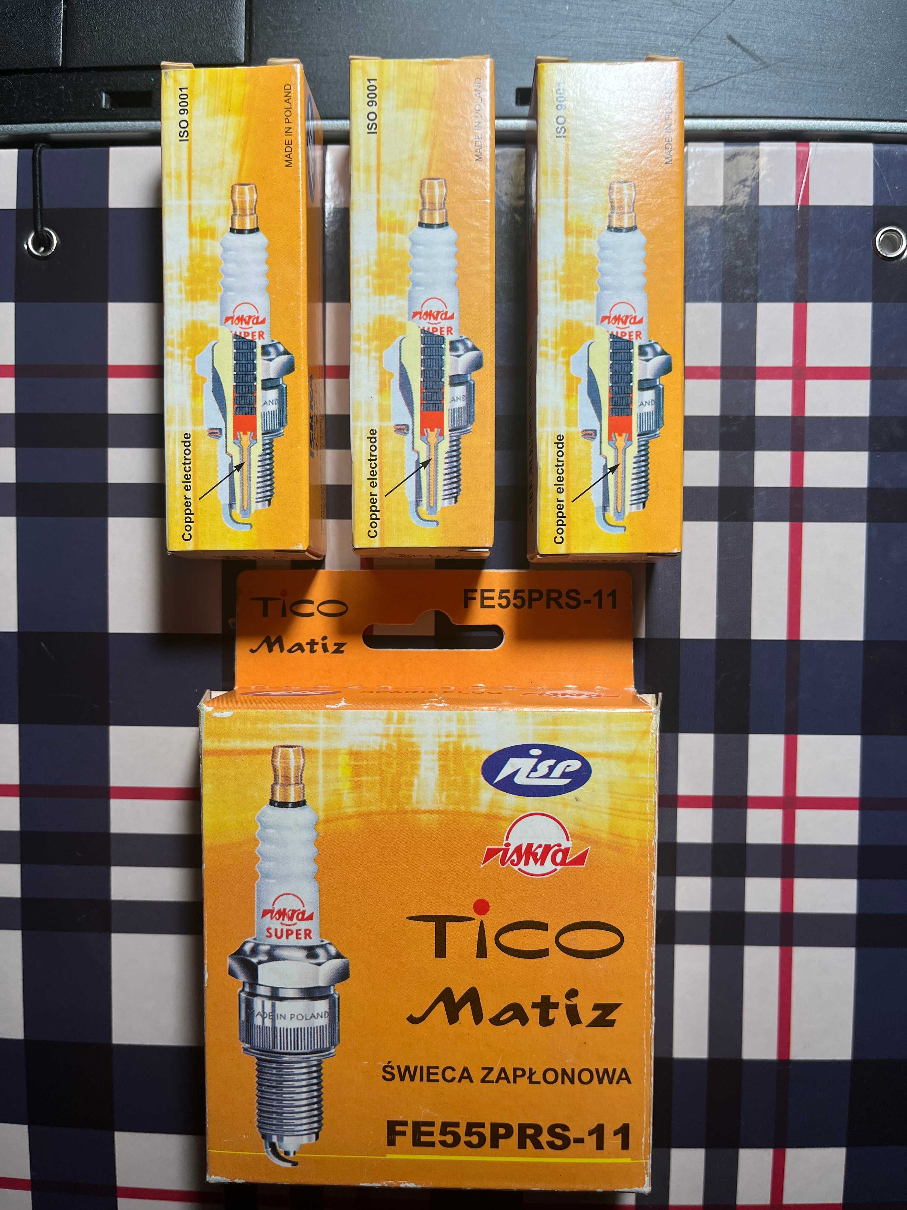 Świece zapłonowe do  TICO - MATIZ,   prod.  ISKRA-KIELCE    FE55PRS-11