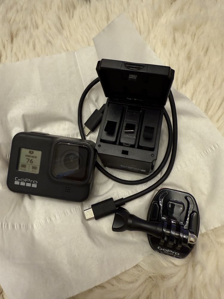 GoPro 8 Black com 4 baterias