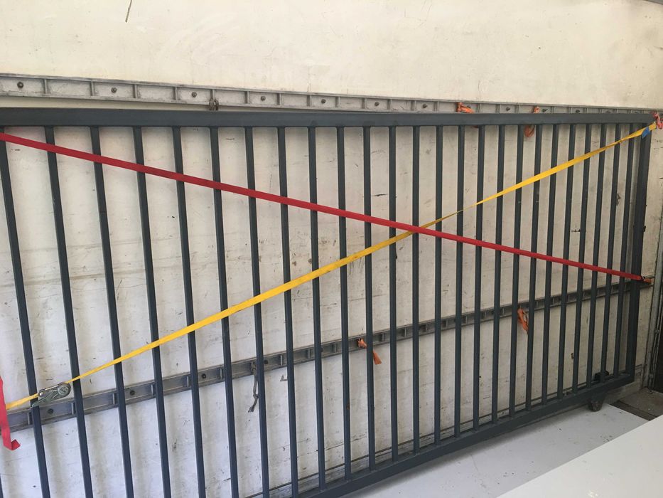 Brama przesuwna i furtka