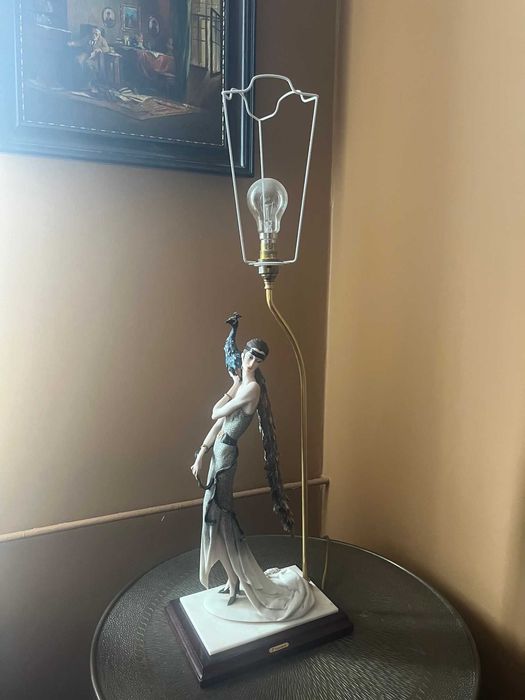 Niesamowita vintage lampa sygnowana GIUSEPPE ARMANI ok. 1988 rok