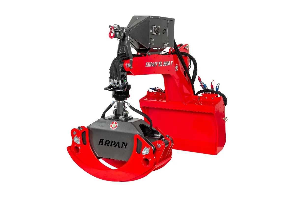 Chwytak zrywkowy Krpan KL 2500 T