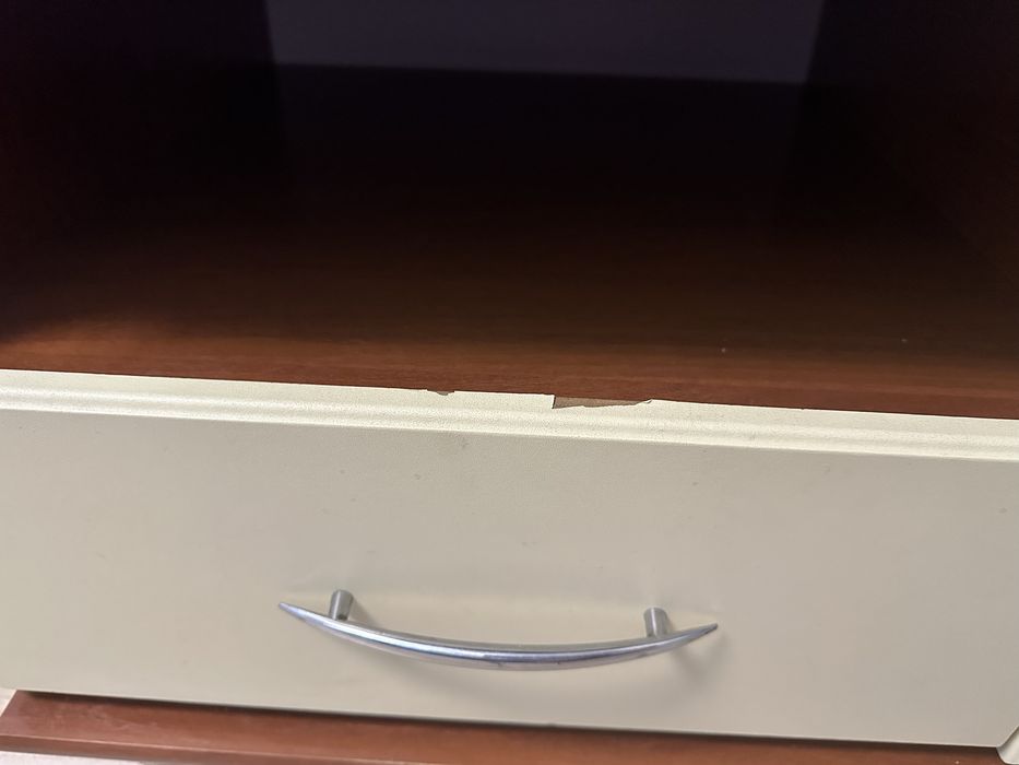 Тумба комод коричнево-бежевий