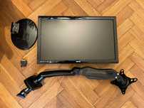 Monitor BenQ GW2255 z ramieniem North Bayou i akcesoriami