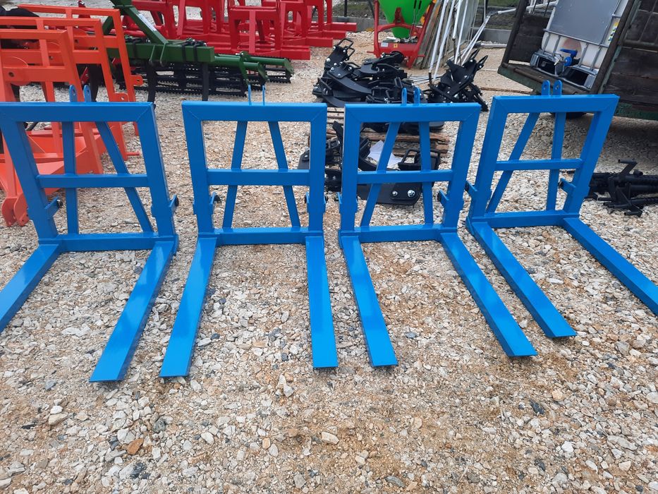 Widły do palet paleciak na tył ciągnika solidny wzmocniony DOSTAWA