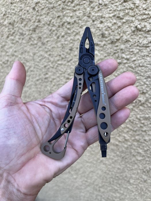 Leatherman Skeletool Coyote, Tan – multitool, stan bardzo dobry