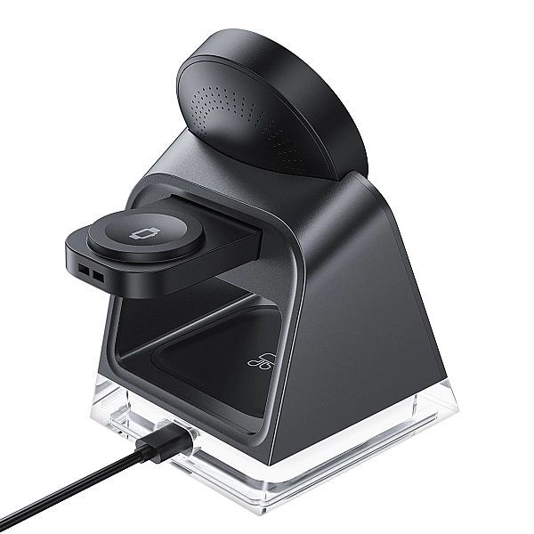 Ładowarka indukcyjna 3w1 Acefast E17 MagSafe + kabel Usb-a Usb-c - cza