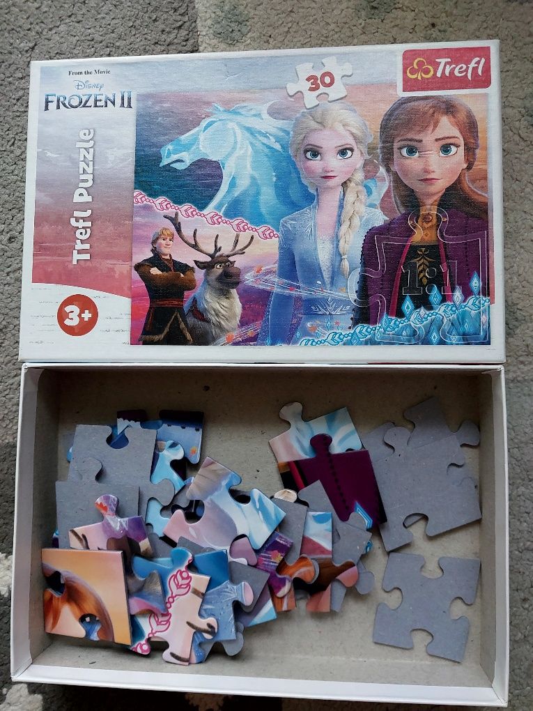 Puzzle frozen 30 sztuk