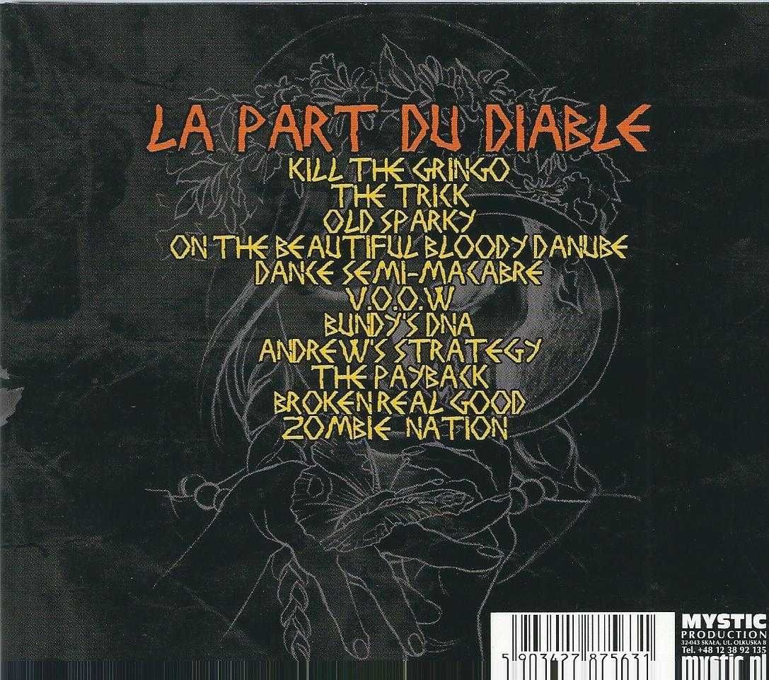 CD Acid Drinkers - La Part Du Diable (2012) Digipak