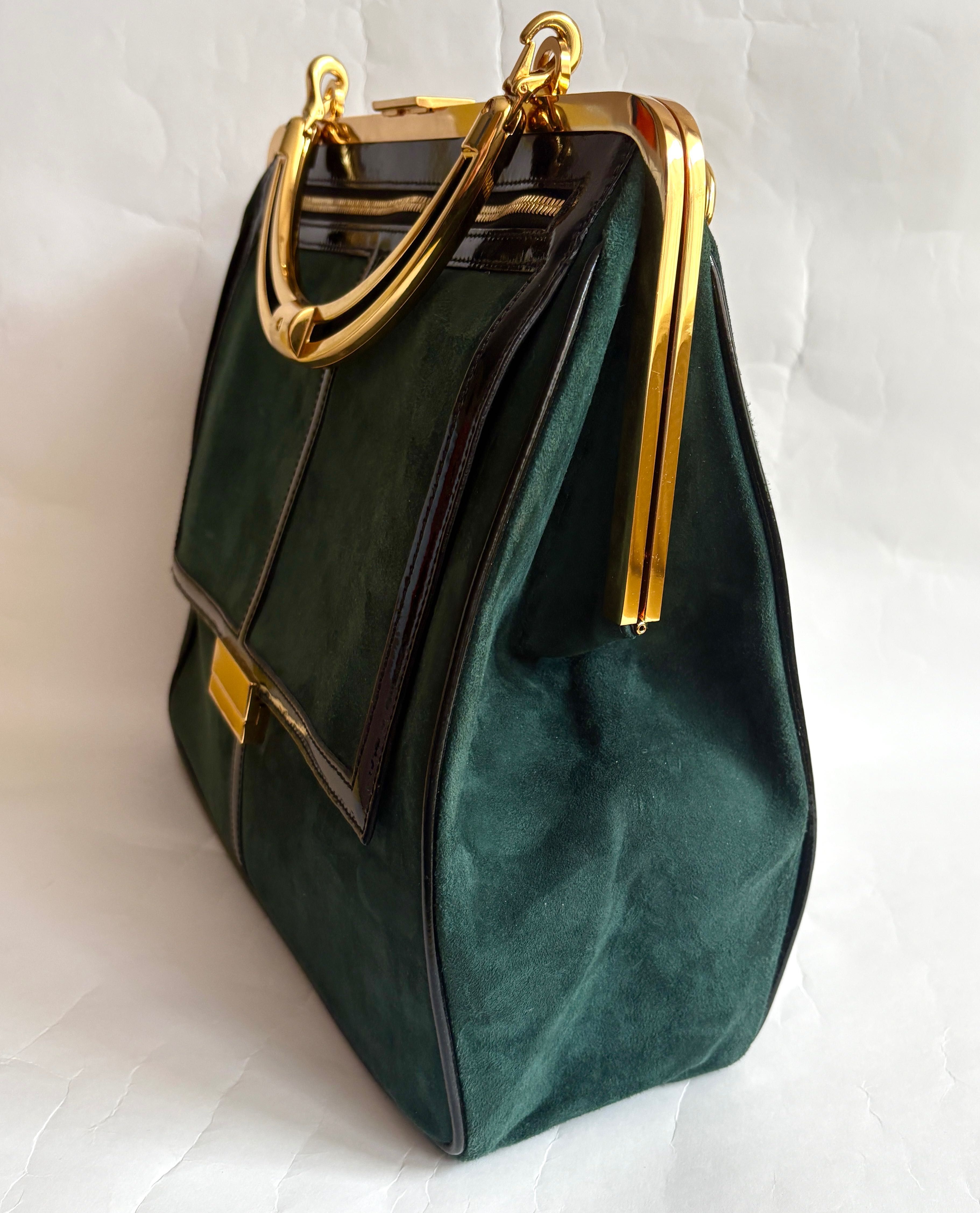 Balmain x H&M torebka torba skóra zamsz