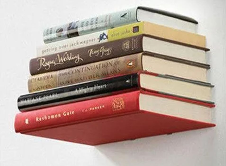 Niewidzialna półka na książki (zestaw 8 szt)