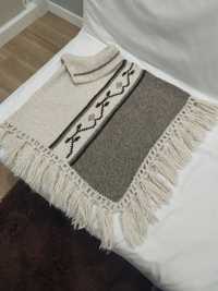 Poncho/capa para menina