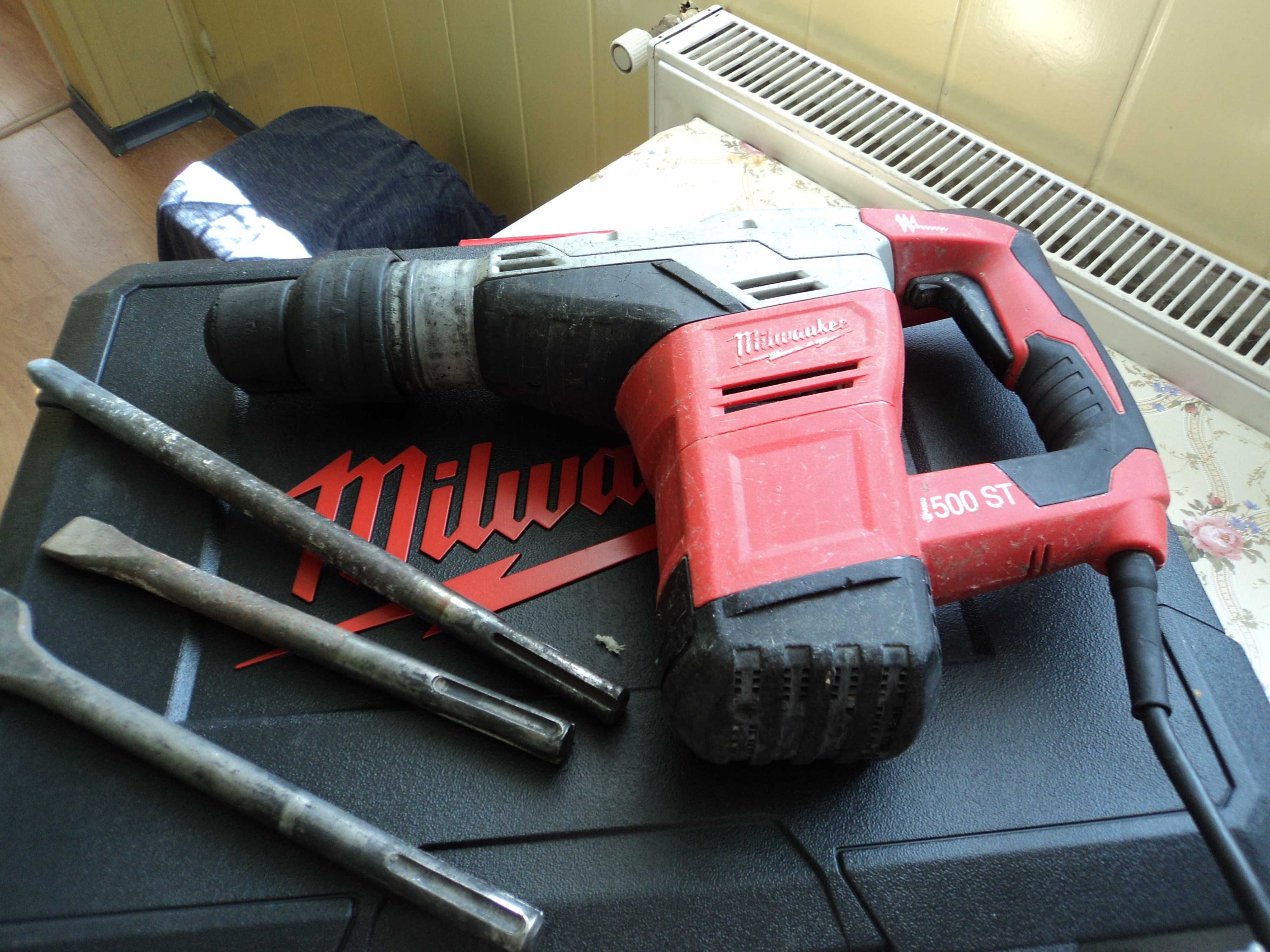 Milwaukee 500 ST brat .k540s  mlot obr-kujacy sds max moc 1100 w 7.5 j