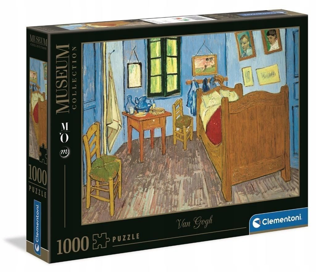 Puzzle 1000 Museum Van Gogh: Bedroom In Arles