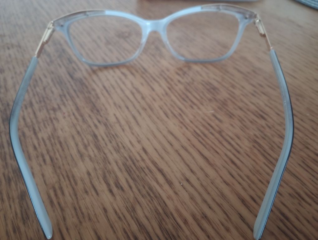 Okulary korekcyjne szary srebrny -0,5