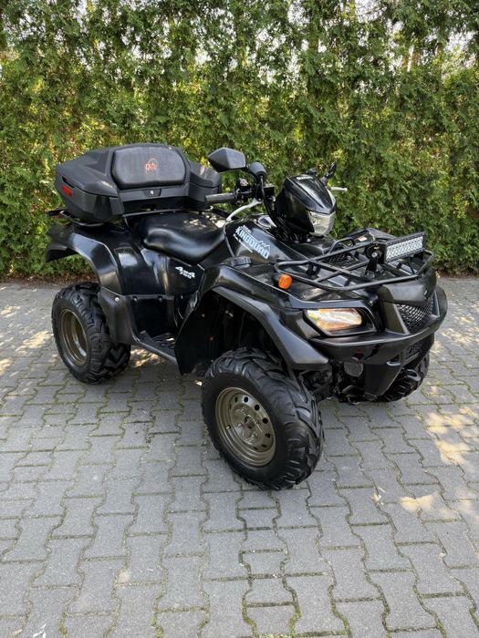 Suzuki KingQuad 700 4x4 homologacja*LED* wtrysk*kufer*hak*Transport