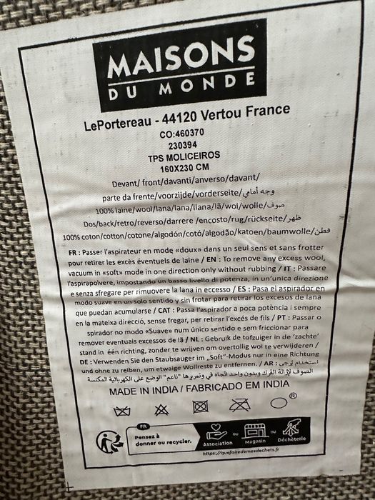 Tapete Maison du Monde